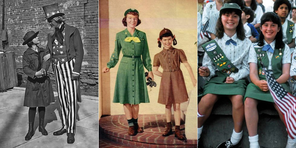 Girl Scout Uniforms Through The Years Iconic Girl Scout Outfits