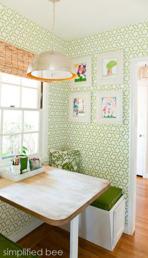 40 kitchen ideas, decor and decorating ideas for kitchen design Decorations désign Banquette