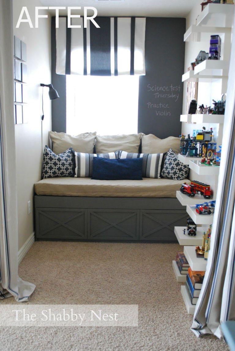Interior Bedroom Nook Ideas boys bedroom nook makeover ideas an empty alcove magically morphs into a room