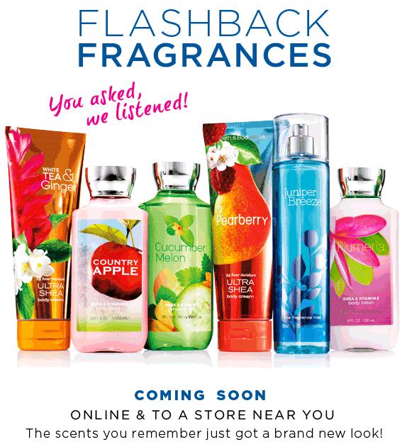 Bath & Body Works Flashback Fragrances Bath & Body Works Bringing