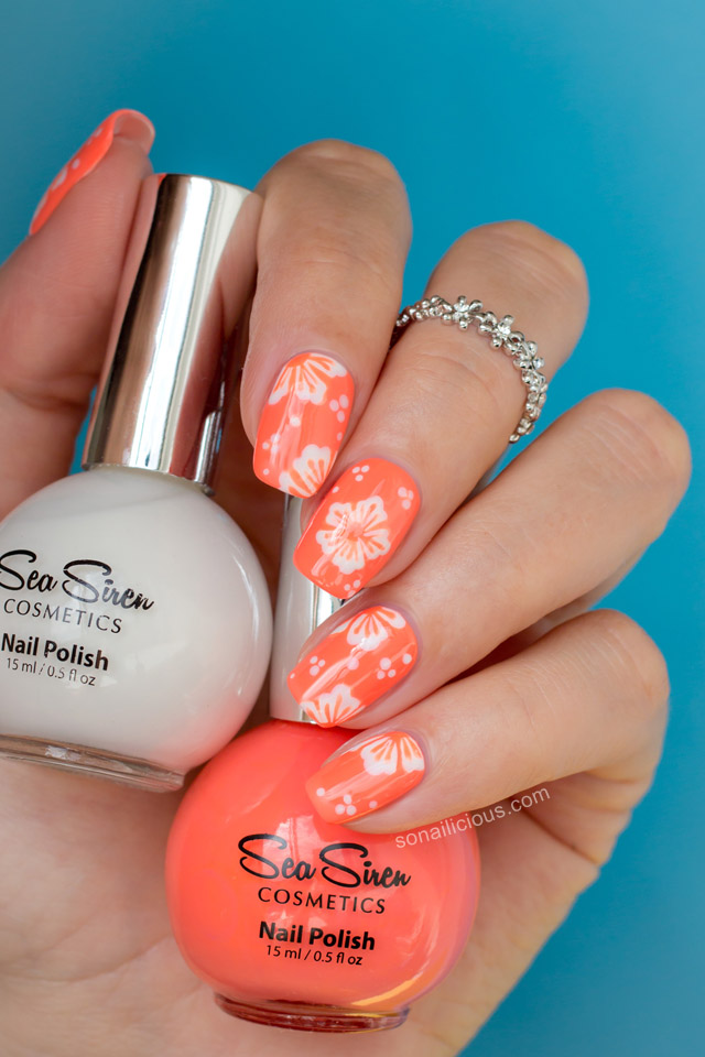 nail designs flowers