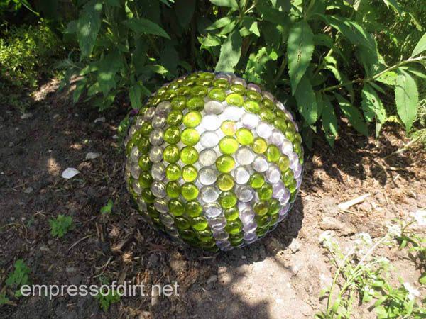 DIY Garden Ornaments - Lawn Ornaments And Garden Decor Sparkling Sphere - DIY Garden Ornaments - Lawn Ornaments And Garden Decor