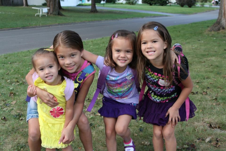 Woman Takes In Four Daughters Of Her Dying Best Friend