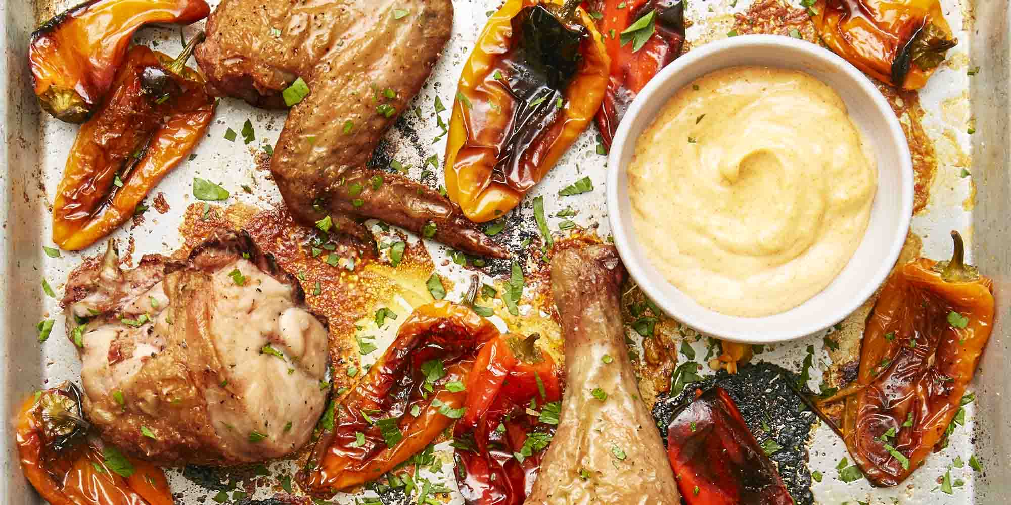 Spanish Chicken and Peppers