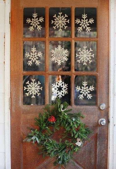 30 christmas door decorating ideas best decorations for your ... Doors patio idées