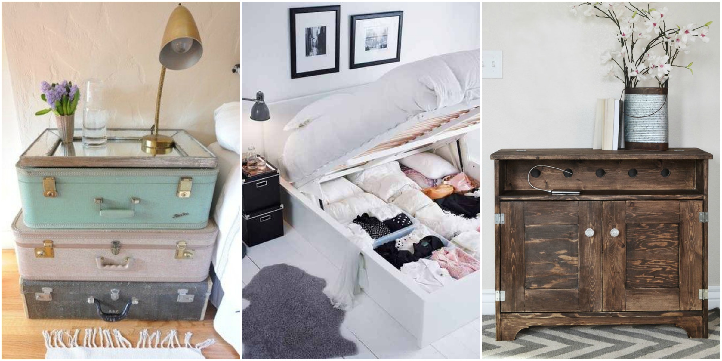 Bedroom Storage Hacks Bedroom Organization Ideas