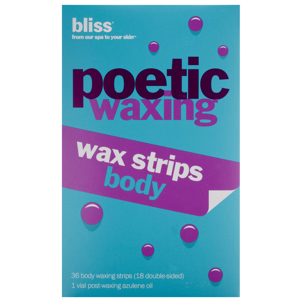 Bliss Poetic Waxing Wax Strips For Body Review