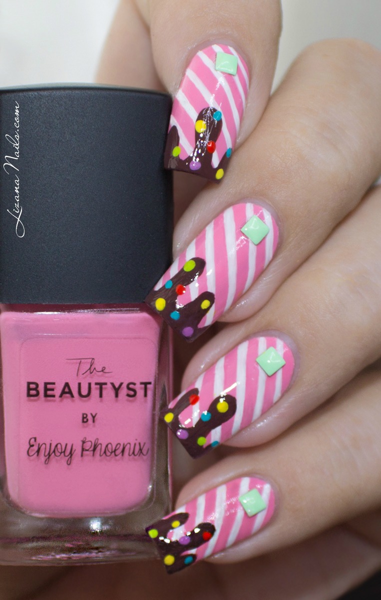 12 Candy Nail Art Designs — Dessert And Food Nail Art Ideas - 12 Candy Nail Art Designs — Dessert And Food Nail Art Ideas
