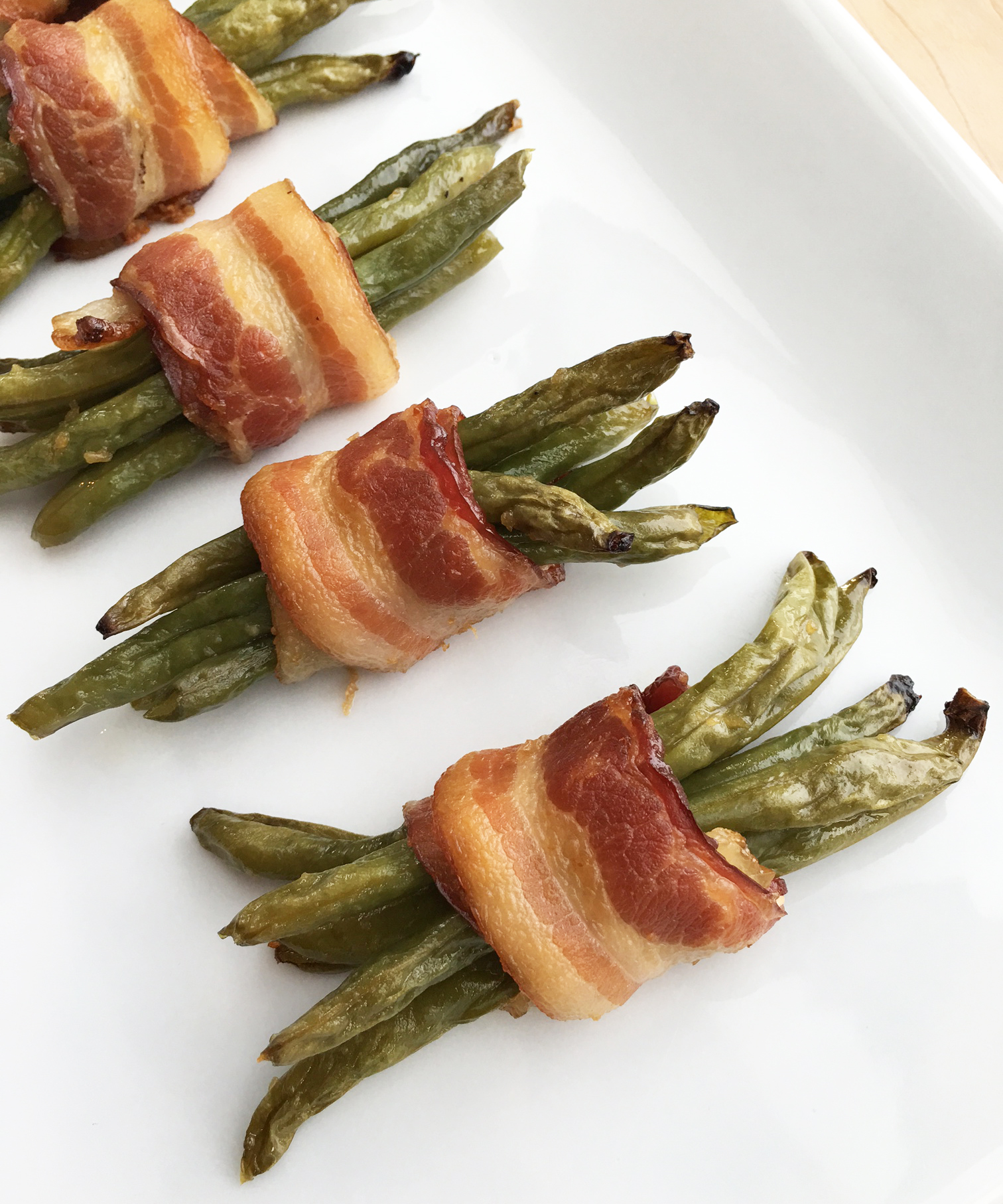 Green Bean Bacon Bundles BaconWrapped Green Beans Recipe