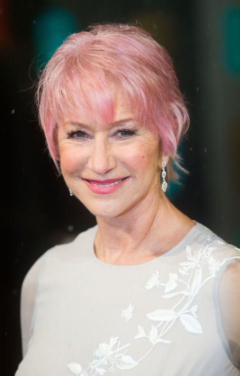 Pixie cuts look especially pretty in a rose-y shade. Plus, if you're loving the color, it's much quicker to grow it out and cut it off than with long hair. 