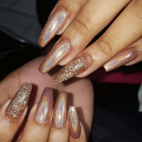 13 Ways To Wear Coffin Shaped Nails Design Ideas For Ballerina All That Glitters