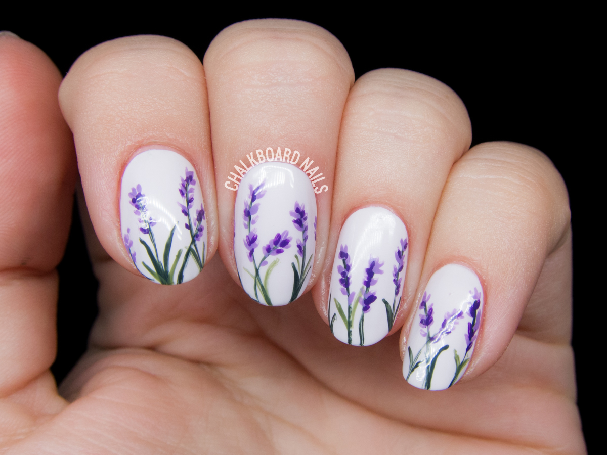 May flower nail design ideas - wide 5