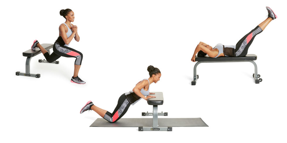 Bruce Lee Body Workout For Strength Marcy Home Gym Body Fitness Standard Bench 80 Pound Weight Workout Exercise Set