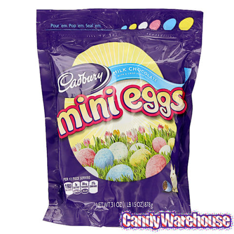 These milk chocolate-filled goodies offer delight in every bite. Put them in toy Easter eggs, in baskets, or eat them right out of your hand. You can never have too many!