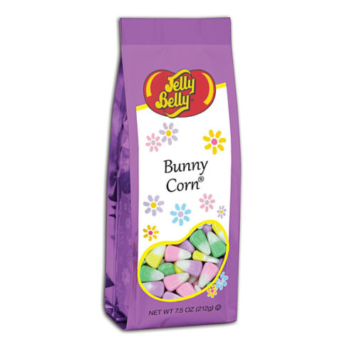 The candy corn you known and love from Halloween returns for the Easter season! Changing from orange, yellow and white to seasonal pastel colors, Bunny Corn treats are great for gift bags, crafts and desserts.