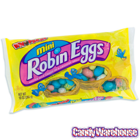 These may not be not as popular as jelly beans, but they are definitely worth trying if you haven't had them before. Each speckled pastel shell is filled with malted milk candy, and every bite is sugary sweet perfection.