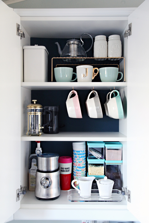 How to Organize Your Coffee Cups Kitchen Coffee Mug Organization Ideas