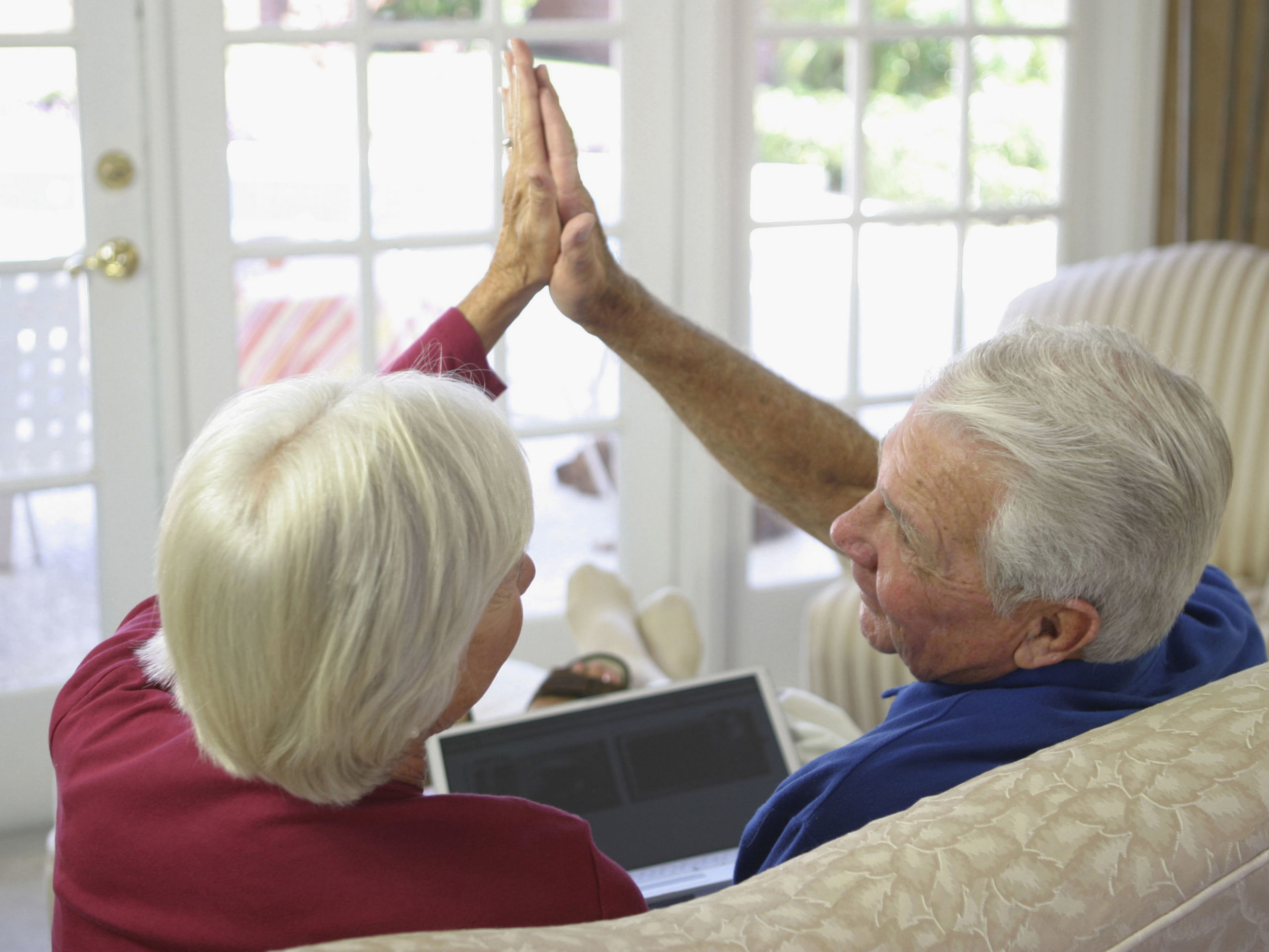 Senior Couple Who Swings with Other Seniors