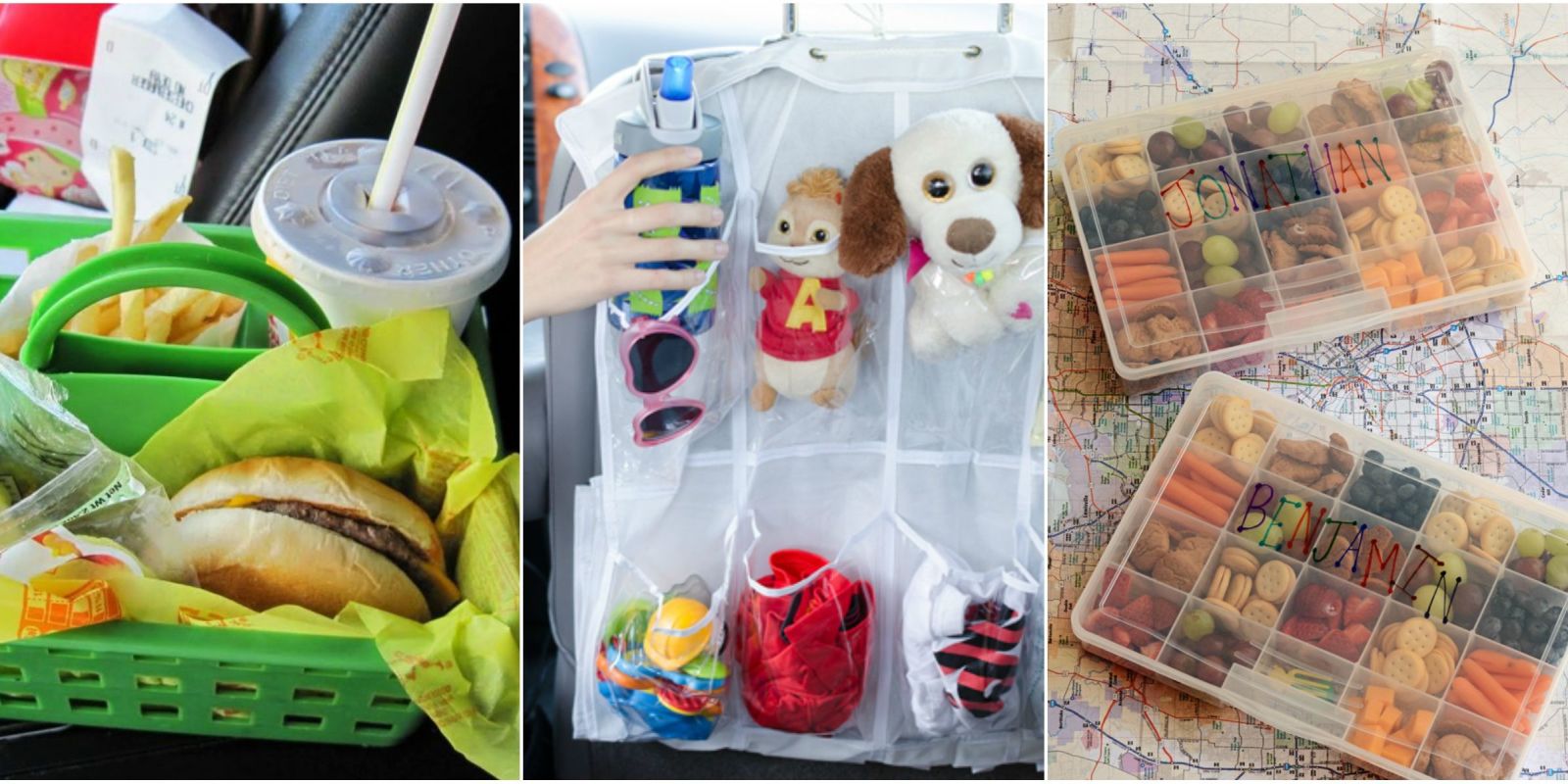 Road Trip Organizers — How to Organize Your Car When Traveling With Kids
