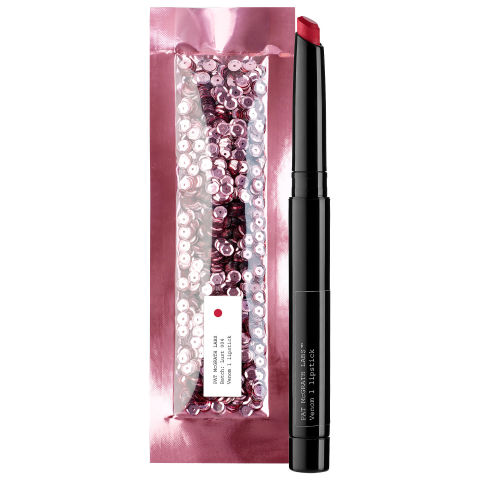 Everyone's been buzzing about Pat McGrath's new line — particularly this super sparkly red hue.<br />Pat McGrath Labs Lust 004 Lipstick in Venom ($25, sephora.com)<br />