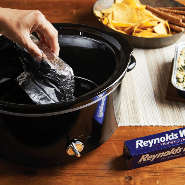 You Can Cook Two Dips at Once With This Genius SlowCooker Hack