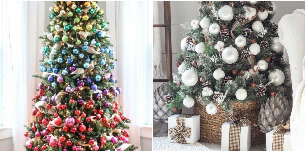 Tree Decorating Ideas 35 unique christmas tree decorations - 2017 ideas for decorating Tree Decorating Ideas 35 unique christmas tree decorations - 2017 ideas for decorating
