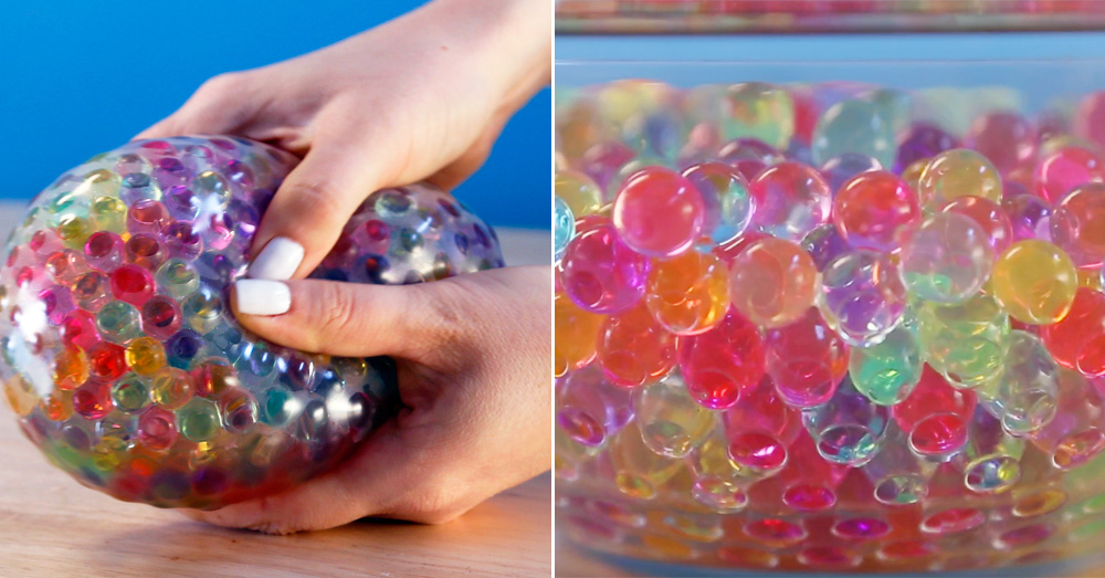 orbeez filled ball