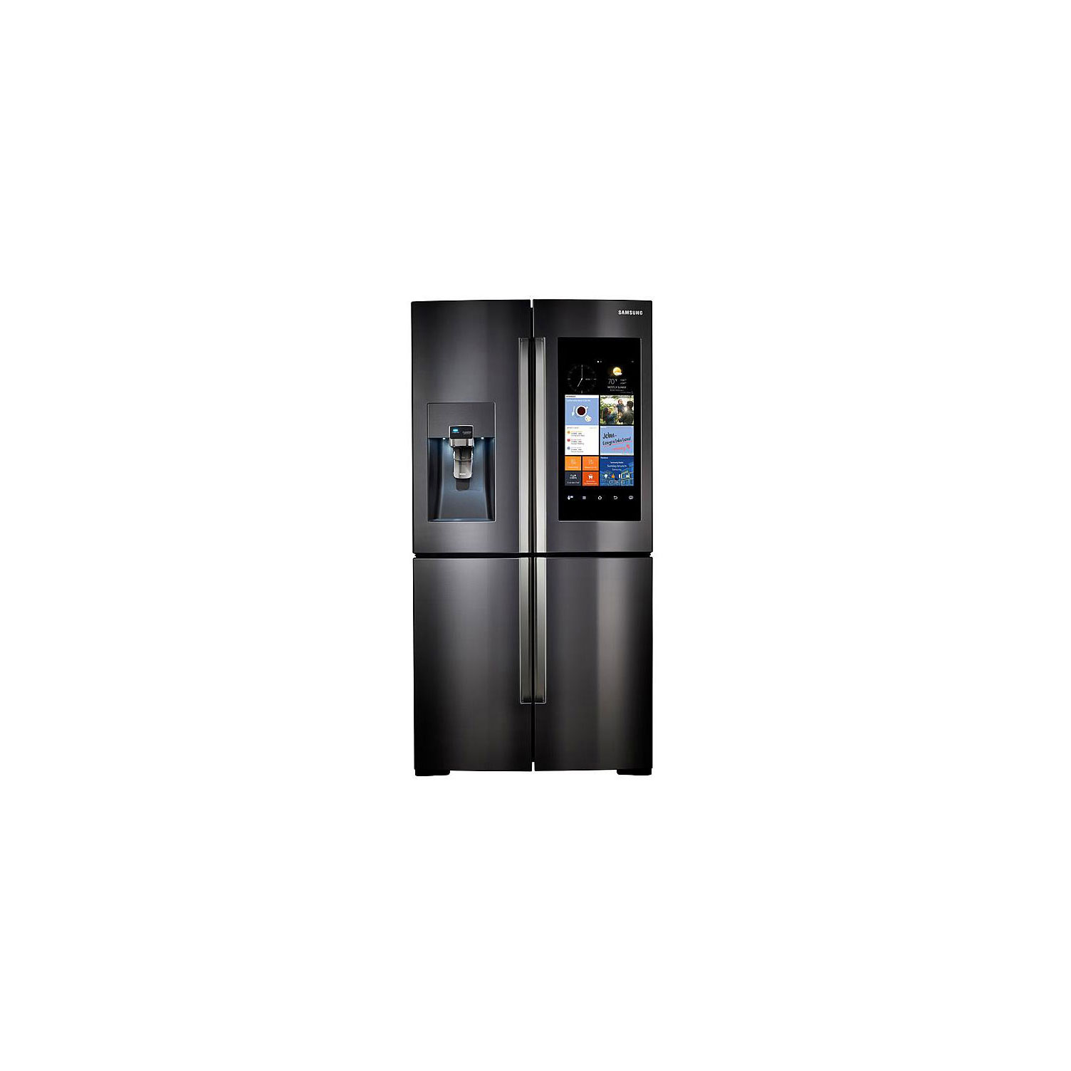 Samsung 22 cu. ft. Counter Depth 4Door Flex Refrigerator with Family Hub RF22K9581SG/AA Review