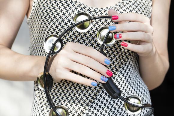 This mani may look complicated, but it just takes a little patience and a steady hand — or at least a bit of striping tape. Swap the colors for other shades throughout the summer to match all your favorite outfits and special occasions.
See more at OPI »