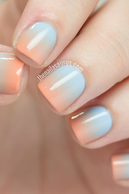 Recreate magic hour on your nails to enjoy the soft, ethereal colors of a sunset all day long.
See more at The Nailasaurus »