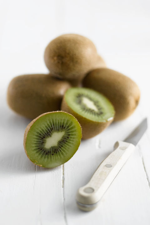 One of&nbsp;vitamin C's&nbsp;most powerful roles is producing&nbsp;collagen, a protein that gives your skin its elasticity. Collagen breaks down as you age and causes wrinkle formation, but&nbsp;a vitamin C-packed&nbsp;kiwi can provide&nbsp;141%&nbsp;of your&nbsp;daily value&nbsp;and&nbsp;help counteract this effect, says Lauren Ploch, M.D., M.Ed., FAAD, a New Orleans-based&nbsp;dermatologist. 