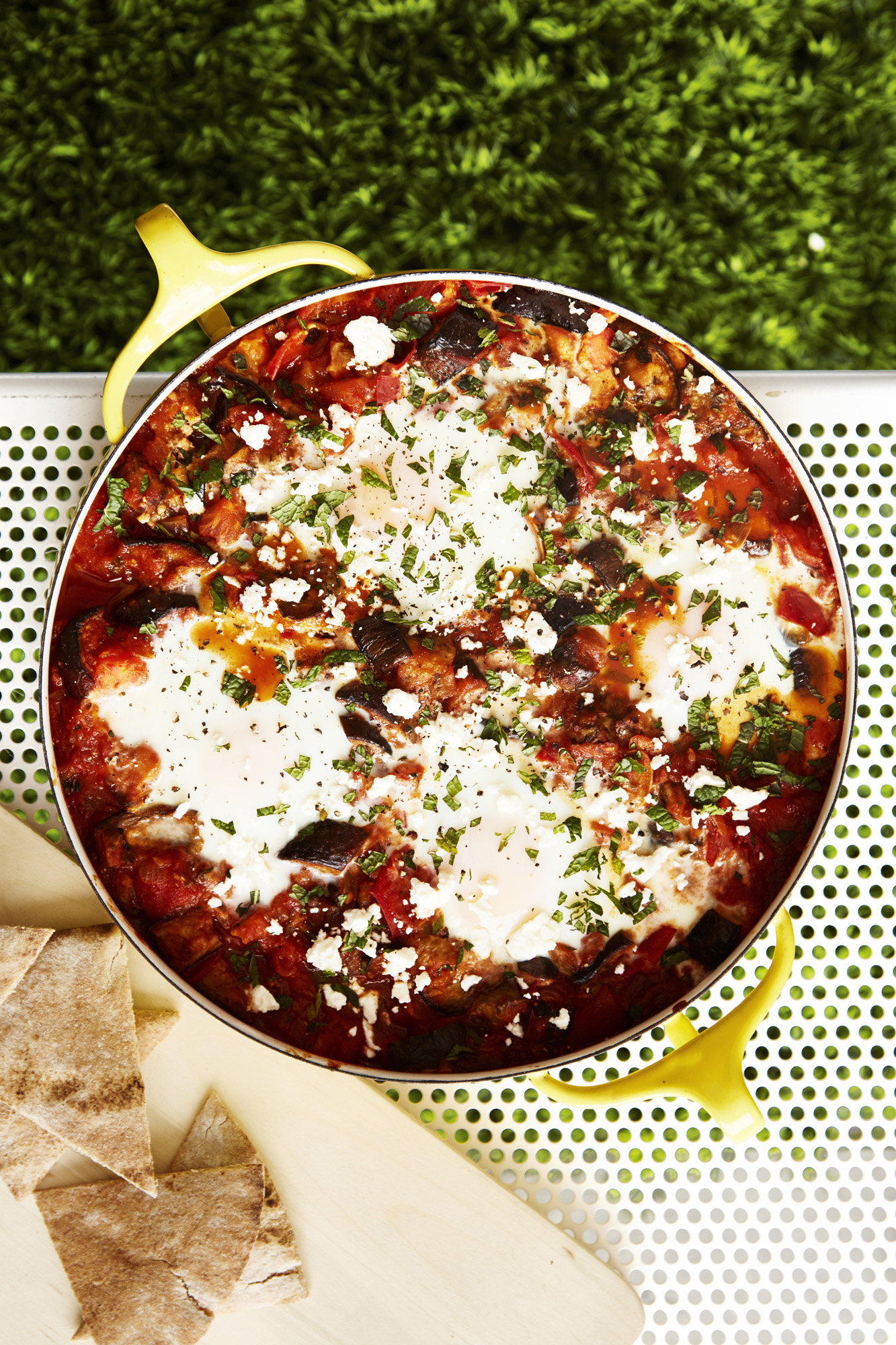 Best Plum Tomato and Eggplant Shakshuka Recipe How to Make Plum