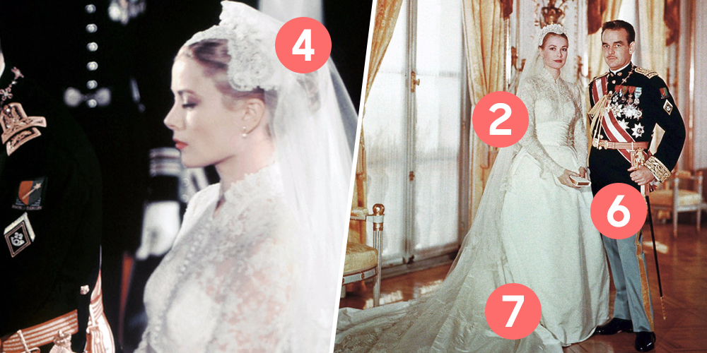 10 Things You Didn't Know About Grace Kelly's Wedding Dress - Princess