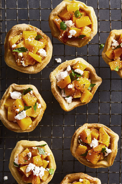 30 Best Make Ahead Thanksgiving Etizers Easy Recipes For Ernut Squash And Feta Tartlets