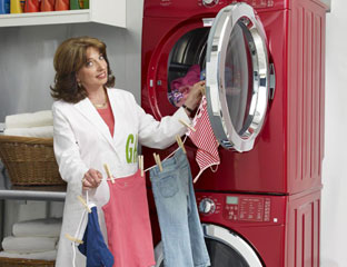 Dryer With Clothes Dryer With Clothes
