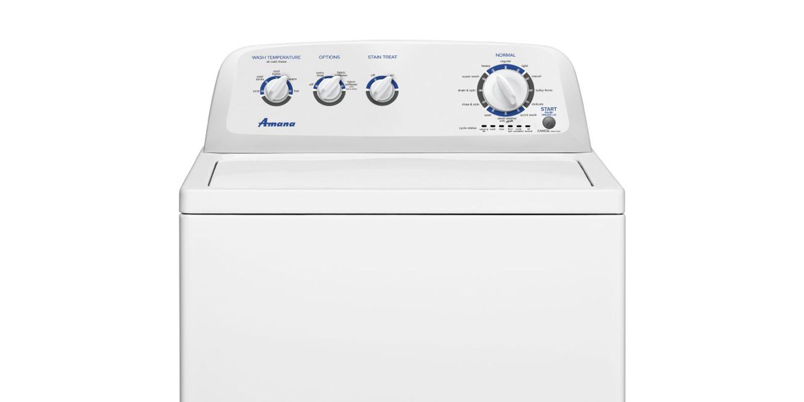 Amana 3.8 cu. ft. High Efficiency Washer With Stainless Steel Wash