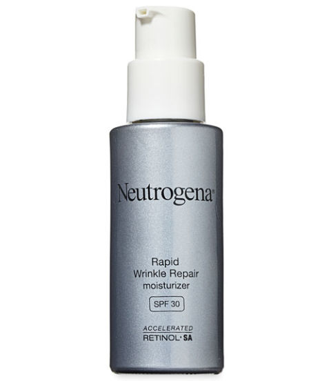 It's easy to forget to slather on SPF when you're not heading out for a day at the beach, so instead reach for a moisturizer that already includes it, like Neutrogena Rapid Wrinkle Repair Moisturizer with SPF 30 ($22, amazon.com). This 2013 Anti-Aging Award winner hydrated skin in GHRI tests and garnered rave reviews from our volunteers for improving skin tone and softening fine lines.<br />