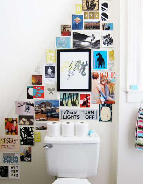 How To Hang Art unexpected places to hang art - decor that fills a blank wall How To Hang Art unexpected places to hang art - decor that fills a blank wall