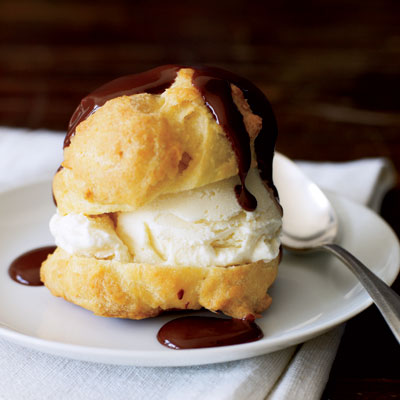Image result for cream puff with ice cream