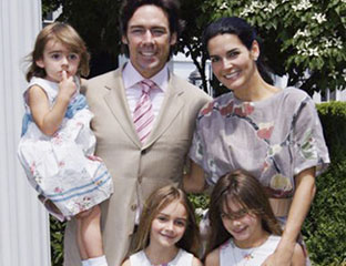 Angie Harmon and family Angie Harmon and family