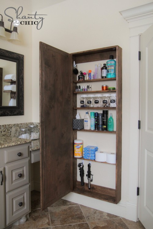 15 small bathroom storage ideas - wall storage solutions and