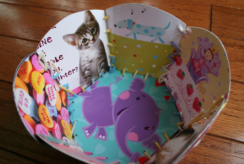 greeting card crafts how to use old cards, Greeting card