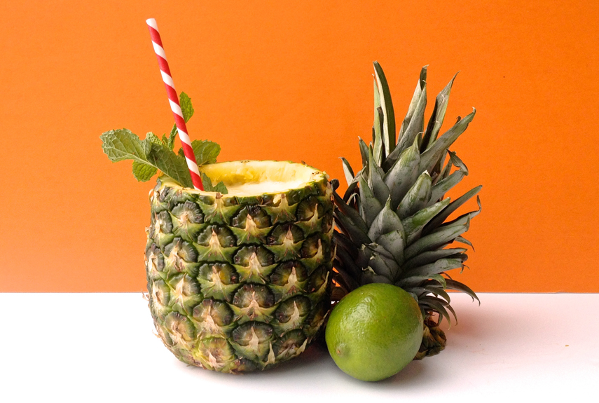 Image result for cocktail in a pineapple