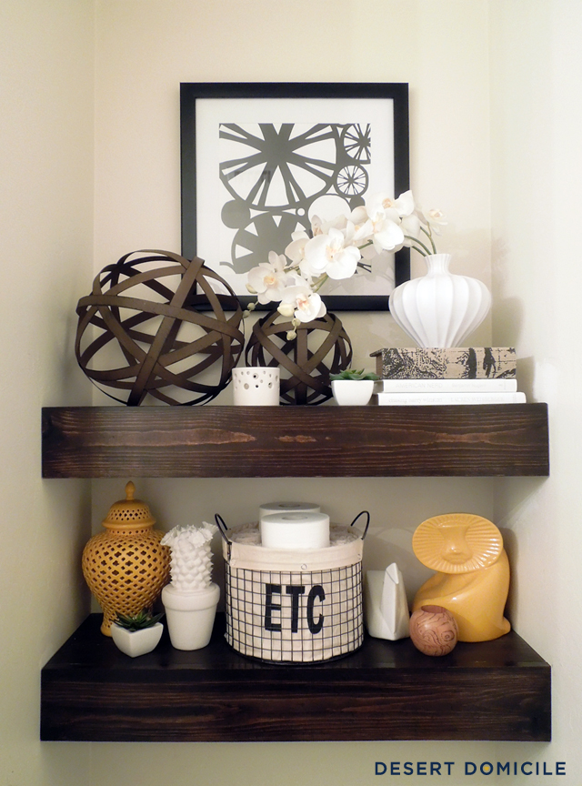 Ideas for Floating Shelves - Floating Shelf Styles Ideas for Floating Shelves - Floating Shelf Styles