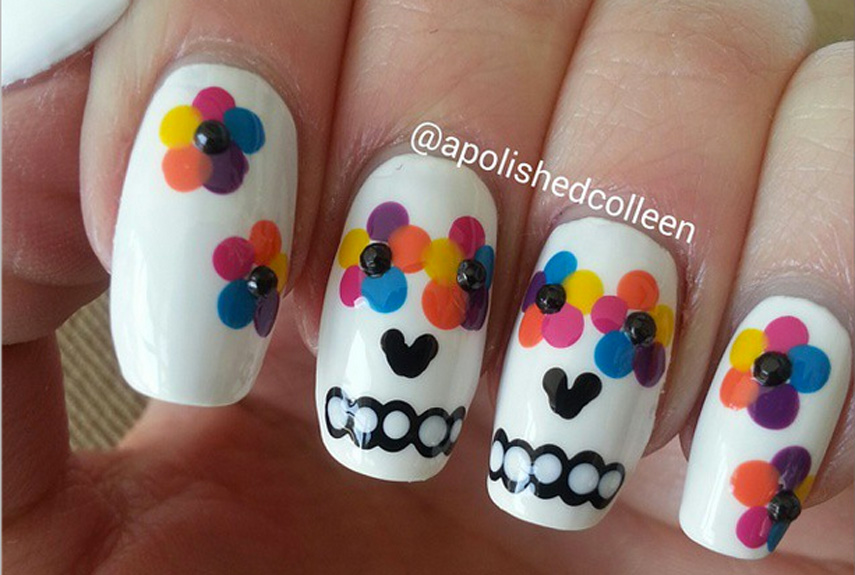 55+ Halloween Nail Art Ideas - Easy Halloween Nail Polish Designs - 55+ Halloween Nail Art Ideas - Easy Halloween Nail Polish Designs