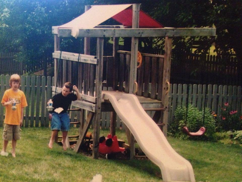 What to Do With an Old Playset Playset Before and After