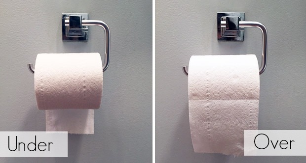 The Correct Way to Hang Toilet Paper, According to Science