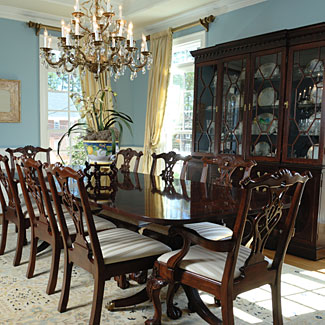 dining room rooms decorating decor furniture formal kitchen walls dinning table traditional living wall chairs housekeeping colors dark bedroom turquoise