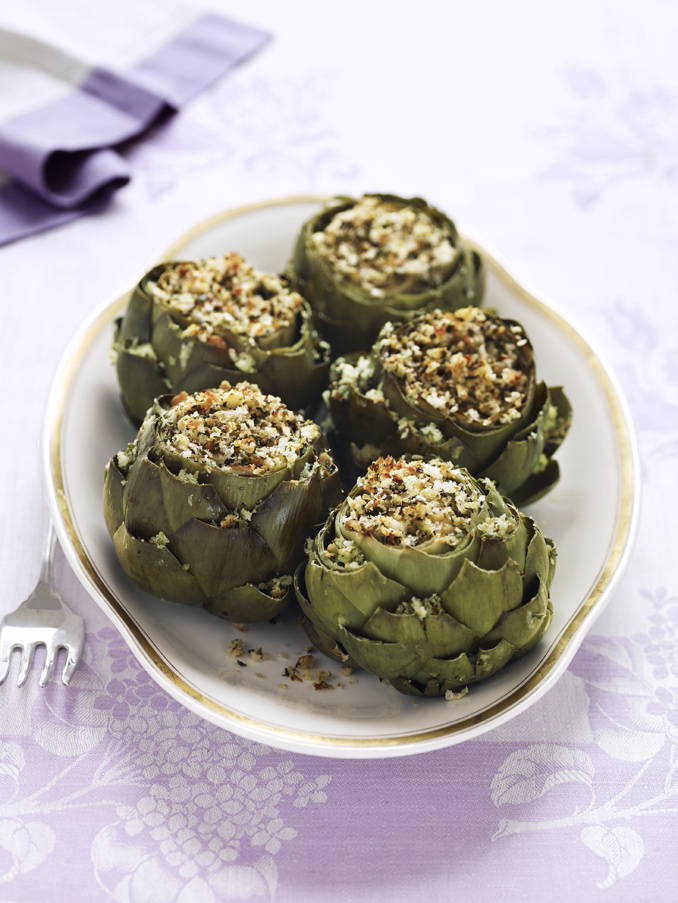 RomanStyle Artichokes Vegetable Recipes