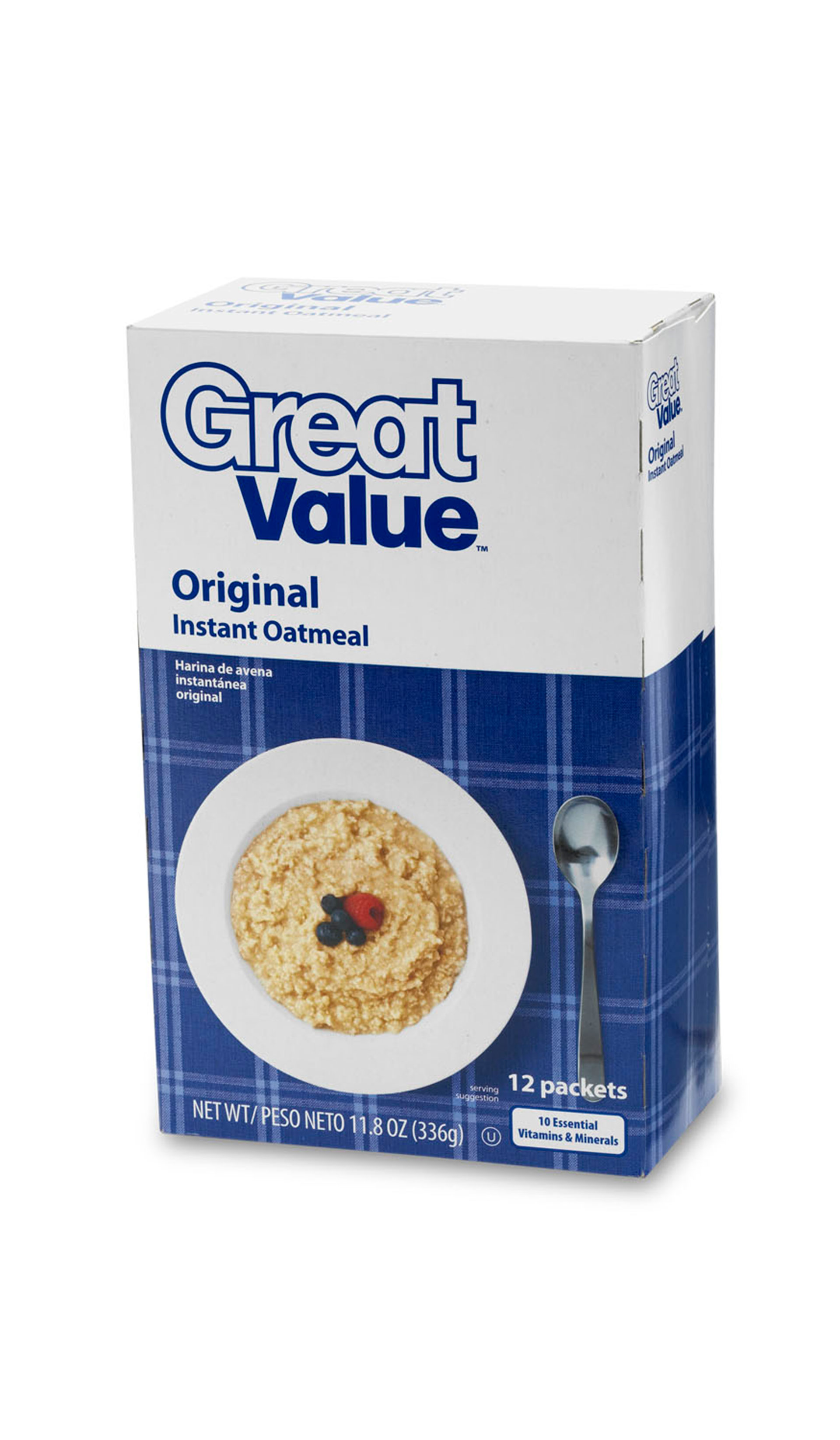 Walmart's Great Value Instant Oatmeal Review